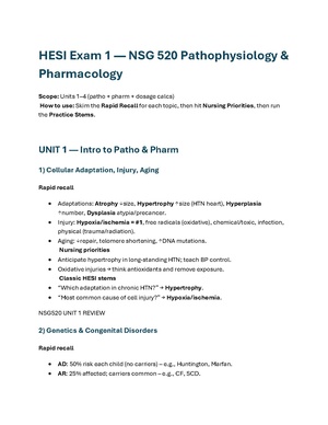 NSG 520 Exam I Prep.pdf