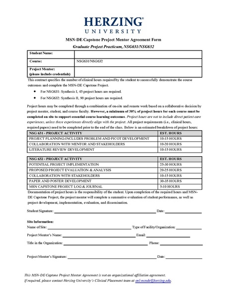 File:Herzing University MSN-DE Capstone Project Mentor Agreement Form Rev.5-2025.pdf