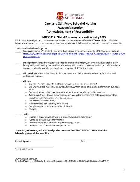 File:NURS 5310 Clinical Pharmacotherapeutics Syllabus-Spring 2026.pdf